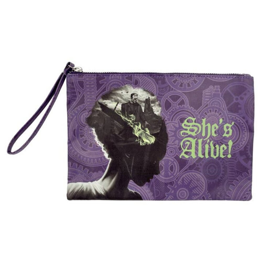 Bride of Frankenstein Wristlet Purse Accessory Pouch